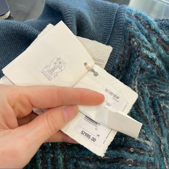 Brunello Cucinelli Cashmere Short Sleeve Sweater - Picture 2 of 15